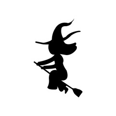 Halloween Witch Silhouette