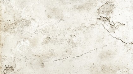 Obraz premium Grunge Natural Cream Loft Background. Old Concrete Wall Texture Design Paper. Clean Building Pattern Texture. Soft Polish. Rough Vintage Abstract Cracked Stone