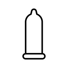 condom package line icon vector color editable