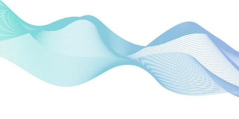 Minimal flow multicolor wave line in vector business texture. Pattern line blend curve flow futuristic background. Modern background futuristic energy sound waves technology concept background.