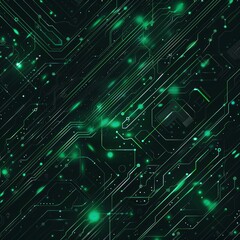 Obraz premium Abstract digital background with technology circuit board texture. Electronic motherboard illustration. Communication and engineering concept. Vector illustration