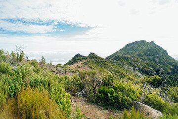 The highest peak of Madeira Pico Ruivo