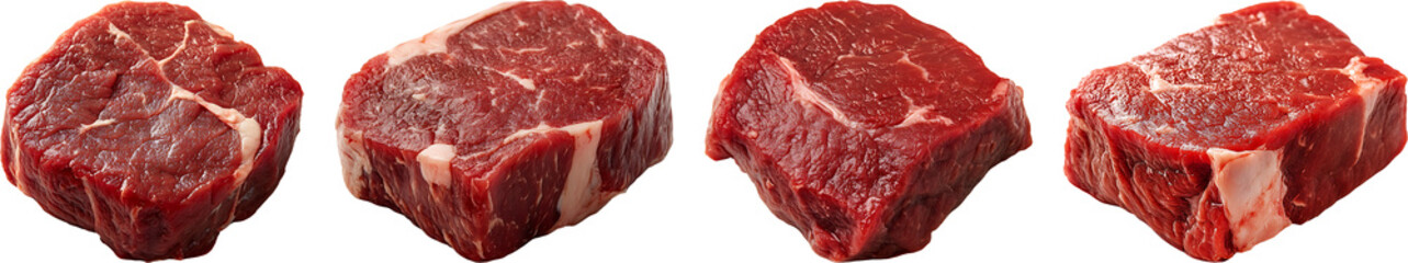 Obraz premium Beef steak raw, AI Generate