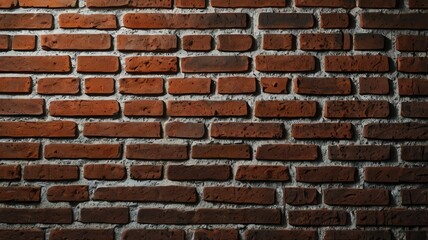 Obraz premium A dark room with a rough stone wall and a wooden floor.