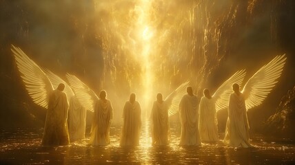 Angels Stand Before God, Prophecy from the Book of Revelation