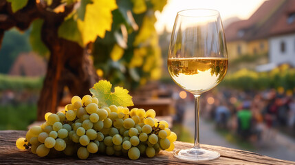 Weinfest am Kaiserstuhl in Baden mit badischem Wein