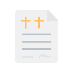 Fototapeta premium Testament Icon