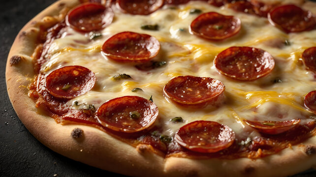 Delicious Pepperoni Pizza