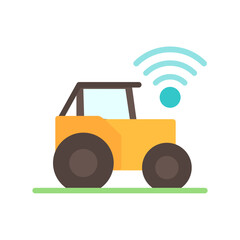 Smart Tractor Icon