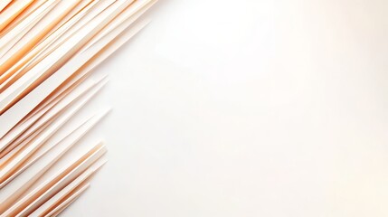 Dynamic White Background with Subtle Diagonal Light Effect for Creative Designs
