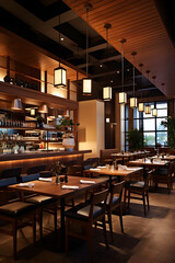 Inviting Ambience & Transparent Gluten-Free Food Preparation at a Modern Restaurant