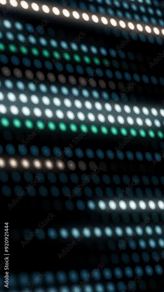 Aufkleber abstract background with animation moving of dots. magic flickering dots. animation of seamless loop