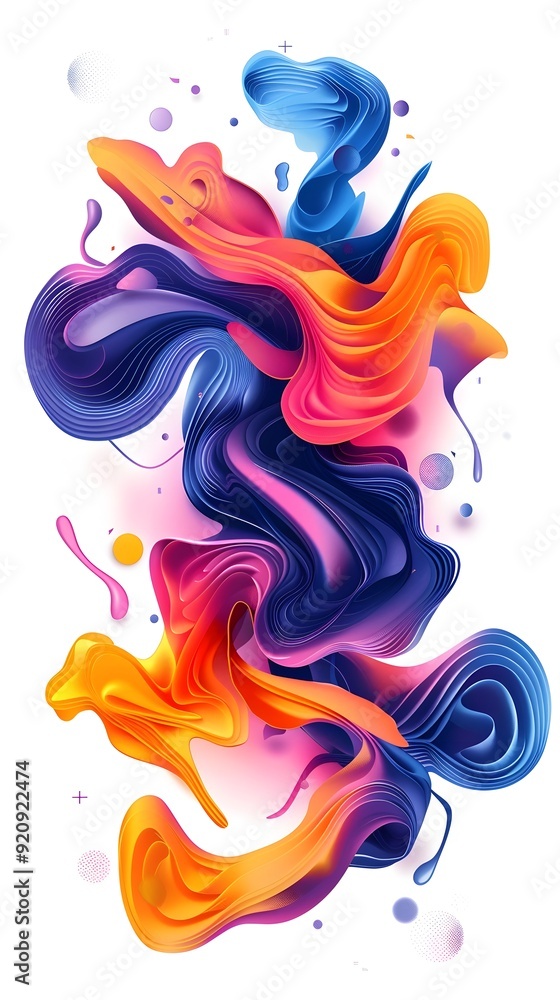 Poster striking blend of bold typography and dynamic motion in minimalist svg design