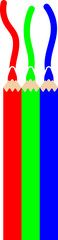 Fototapeta premium RGB Color Mode Illustration