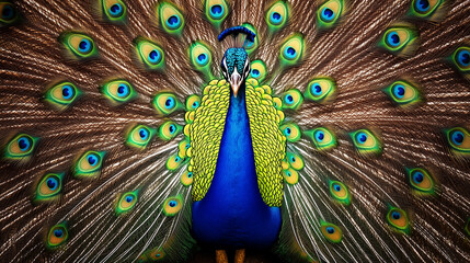 Obraz premium Majestic peacock