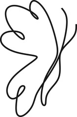 Monoline Butterfly