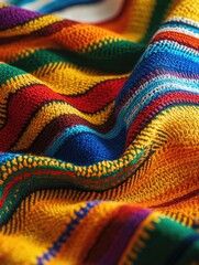 Vibrant Multicolored Blanket