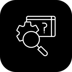 Research Process Icon Design
