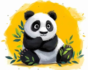 Cute_panda_illustration_playful_and_adorable_bright_colours