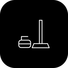 Curling Icon Design