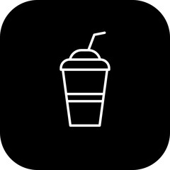 Milkshake Icon Design