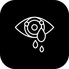 Crying Eyes Icon Design