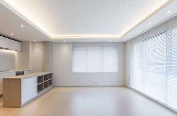 Obraz premium a room with a book shelf a book shelf and a bookcase