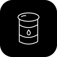 Oil Barrel Icon Design