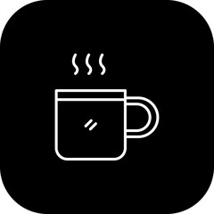 Hot Coffee Icon Design