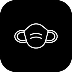 Face Mask Icon Design