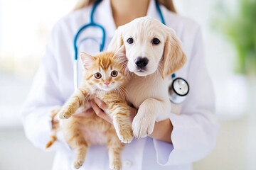 A dedicated and caring veterinarian specializing in the health and wellbeing of puppies and kittens, offering a compassionate touch and expert care for your beloved pets, ensuring they thrive