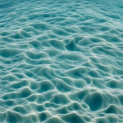 Fototapeta premium close up view of crystal clear water with gentle ripples and intricate reflections