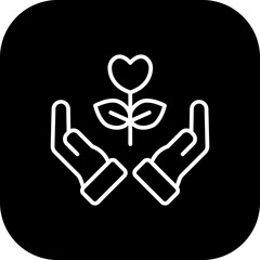 Obraz premium Helping Hand Vector Icon Design