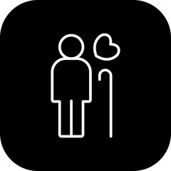 Elder Vector Icon Design