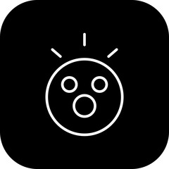 Awe Vector Icon Design