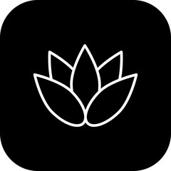 Obraz premium Aloe Vera Vector Icon Design