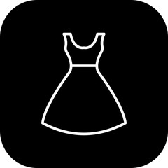 Woman Clothes Icon Design