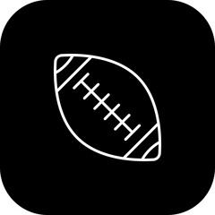 American Football Icon Design