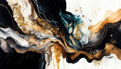 Abstract Art Swirls of Color