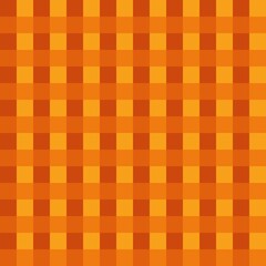 orange and squares