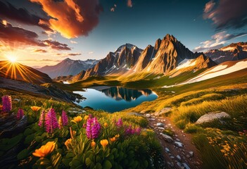 breathtaking landscapes featuring wonders adventures stunning natural environments, nature, scenery, view, beauty, mountain, valley, river, forest