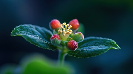 Obraz premium Close-up of a Flower Bud