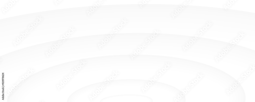 Poster smooth abstract white wave design with fluid curves and gradients, ideal for modern and minimalist b