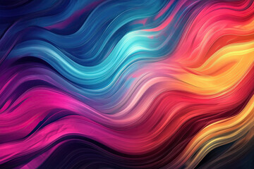 Abstract wavy fluid background