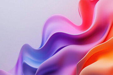 Abstract wavy fluid background
