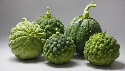 Fototapeta premium fresh green broccoli