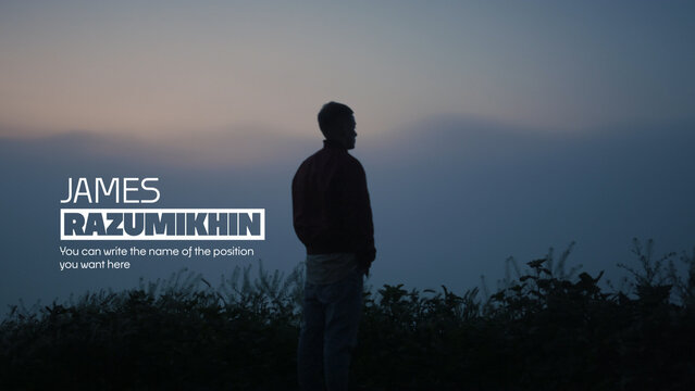 Lower Thirds in Modern Style