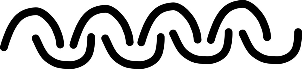 Wavy Line Doodle