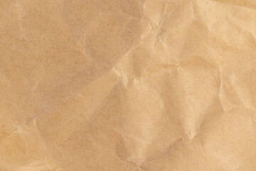 old paper bag for goods made of recycled paper