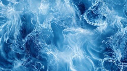 Abstract Blue Water Texture